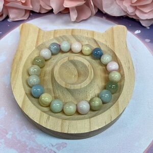 Morganite Crystal Bracelet #672